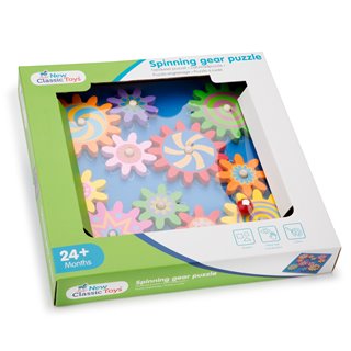 New Classic Toys - Puzzel met Roterende Tandwielen